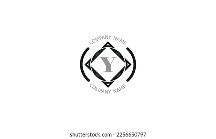 Premium monogram with initial Y. Universal symbol icon vector design. Luxury jewelry logo. Luxury logo for jewelry, company, hotel or fashion brand
