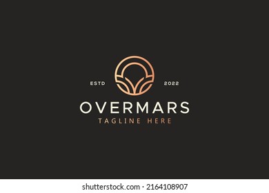 Premium Monogram Letter O Logo Business and Company. Classic Luxury Style Outline Brand Identity.