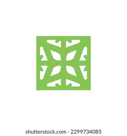 Premium monogram logo Luxury line logotype Universal symbol icon vector design