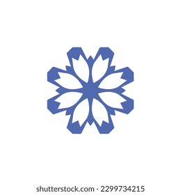 Premium monogram logo Luxury line logotype Universal symbol icon vector design
