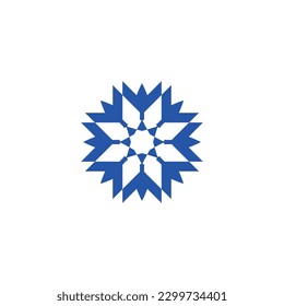 Premium monogram logo Luxury line logotype Universal symbol icon vector design