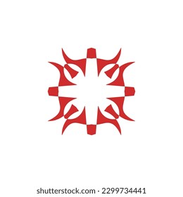 Premium monogram logo Luxury line logotype Universal symbol icon vector design