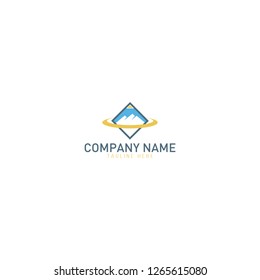 Premium Mountain Logo Design