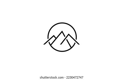  Premium Mountain Logo Design Vector Template