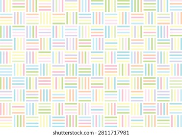 Premium muticolored and white overlapping lines design