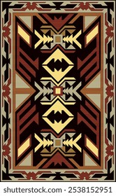 Premium nylon rug carpet pattern spicy southwest Resistant to fading	