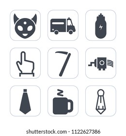 Premium outline, fill icons set on white background . Such as drink, button, character, hospital, food, health, cheese, tool, cup, spanner, hammer, humanoid, ambulance, nutrition, science, medicine