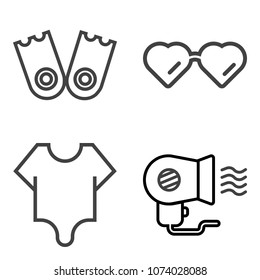 Premium outline set containing sea, people, plastic, equipment, swim, eyeglasses, fashion, cute, activity, girl icons. Simple, modern flat vector illustration for mobile app, website or desktop app