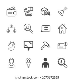 Premium outline set of icons containing currency, road, web, retro, boy, concept, shovel, travel, trend, musical, male. Simple, modern flat vector illustration for mobile app, website or desktop app