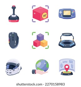 Paquete Premium de Iconos para juegos de 2D VR 

