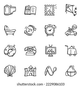 Paquete premium de iconos de trip 

