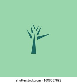Premium palm logo design. abstract icon palm vector illustration