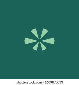 Premium palm logo design. abstract icon palm vector illustration