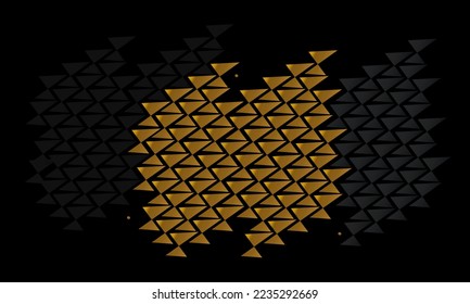 Premium-Muster abstrakter, künstlerisch eleganter schwarzer Hintergrund
