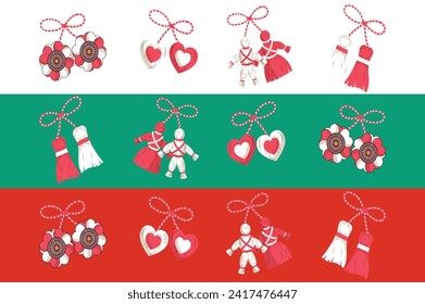 Premium pattern Baba Marta Martisor