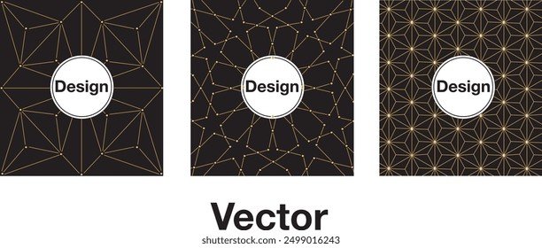 premium pattern  black design cover decor background abstract elements
