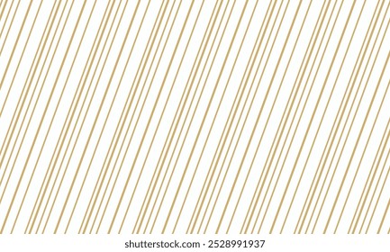 Premium Patterns | Vector illustration of gold colored slanted stripes pattern design.
