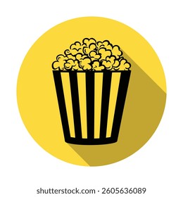Premium popcorn Icon. High Quality Vector Illustration in Flat Design