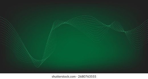 Portada de cartel de Premium Velocidad Conectar verde oscuro, información cibernética, comunicación abstracta, innovación, datos tecnológicos futuros, conexión a red de Internet, fondo de alta calidad