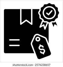 Premium Pricing Icon Element For Design