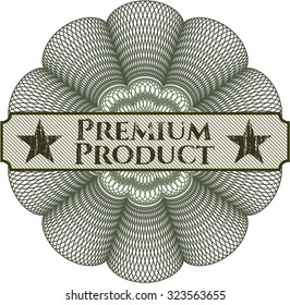 Premium Product abstract linear rosette
