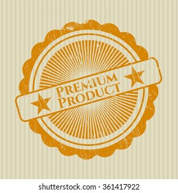 Premium Product grunge seal