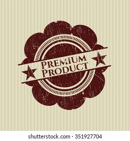 Premium Product grunge stamp