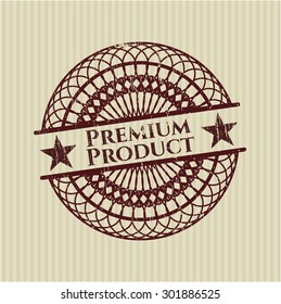 Premium Product rubber grunge stamp