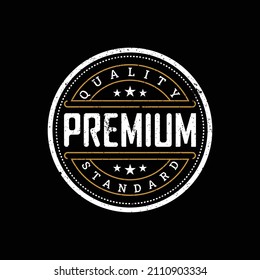 Premium Product Stamps of Best Quality Logo Design Vector