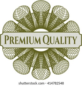 Premium Quality abstract rosette