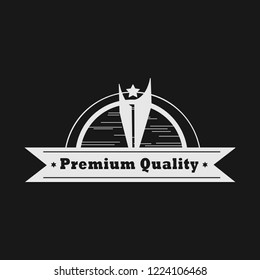 Vector de diseño de placa de calidad superior
