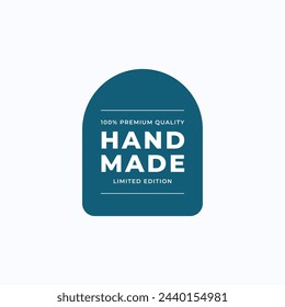 Premium quality badge label design template