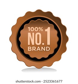 premium quality badge vector illustration