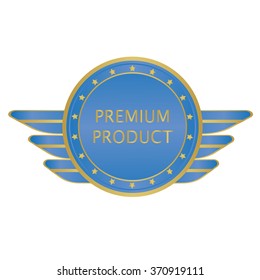  Premium Quality Badge,label , award . Vector illustration.