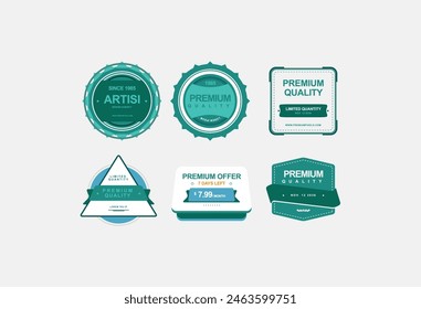 Premium Quality Badges Vector Badges Illustration