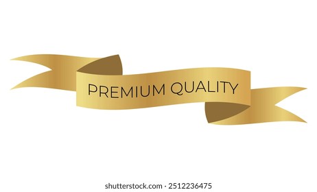 Premium quality banner gold banner