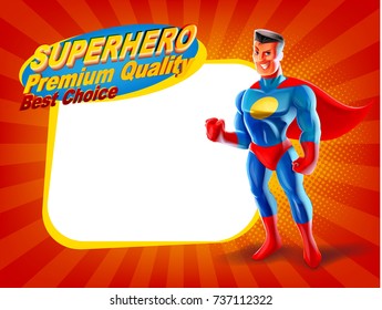 premium quality banner  with hero