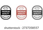 Premium quality beef label badges in black red and grey variations emphasizing 100 percent beef and freshness for packaging and marketing materials to highlight the high quality of beef products and create a strong brand identity.