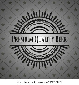 Premium Quality Beer black badge