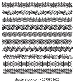Premium quality border design vector