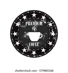 Premium Quality Coffee Collection Typography Background On