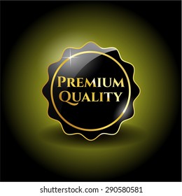 Premium Quality dark badge