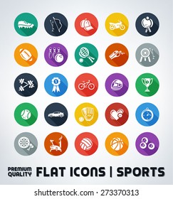 Premium Quality Flat Sport Icons