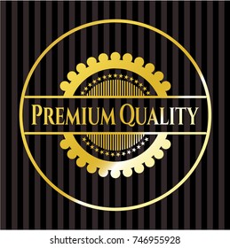 Premium Quality gold badge or emblem