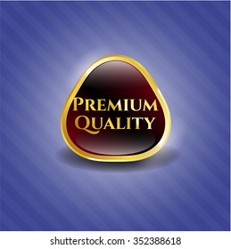 Premium Quality golden emblem