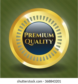 Premium Quality golden emblem or badge