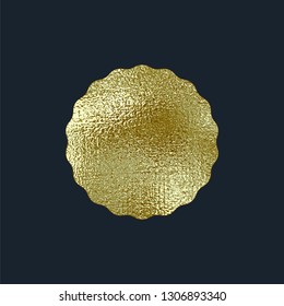 Premium quality golden label .Gold sign. Shiny, luxury badge. Best choice, price. Limited edition. Sale sticker. Logo of trendy star shape. Sunburst design elements. Gold postal stamp and postmark.