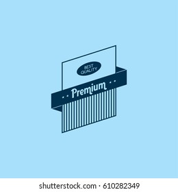 Premium Quality and Guarantee Product Label and Badge Emblem Sticker Stamp Vector Art