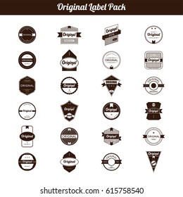 Premium Quality and Guarantee Product Label and Badge Emblem Sticker Stamp Set Collection Vector Art