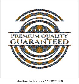 Premium Quality Guaranteed arabesque badge. arabic decoration.
